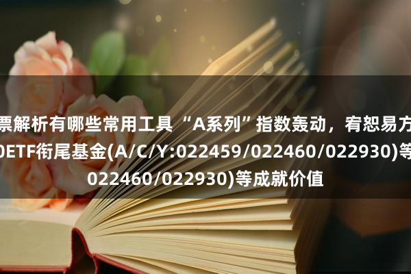 股票解析有哪些常用工具 “A系列”指数轰动，宥恕易方达中证A500ETF衔尾基金(A/C/Y:022459/022460/022930)等成就价值